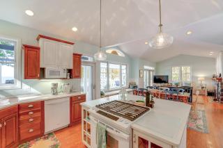 Cottage with Private Beach and Fire Pit in Manistee! - 1