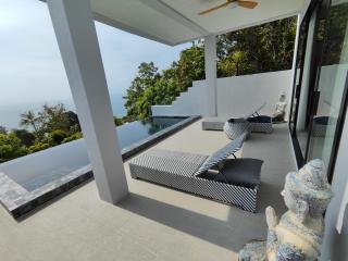 Villa Vista, piscine privée à débordement vue mer ! - Haad Tian - 5