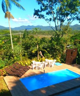 CHÁCARA EM JURERÊ-FLORIPA Piscina salão de jogos e area goumert - 6