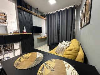 Flats Praia Uberlandia - Apt próximo ao Praia Clube - Area de lazer com Portaria 24 horas, piscina, academia, brinquedoteca, churrasqueira e áreas verdes para caminhadas - Uberlândia - 5