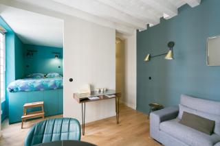 Romantic Brand New Suite in Central Paris, Bathroom, Kitchen - 7