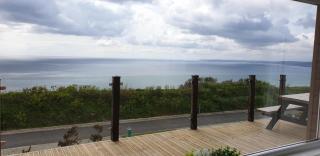 Sunset sea view chalet with hot tub - 7
