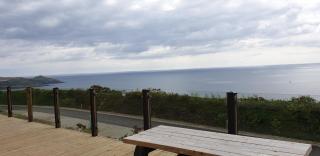 Sunset sea view chalet with hot tub - 5