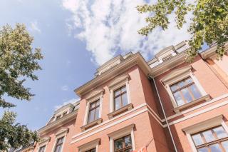 Deluxe Apartments mit Arbeitsplatz im Denkmalhaus, beste und ruhige zentrale Lage von Halle Saale WE1 - 9