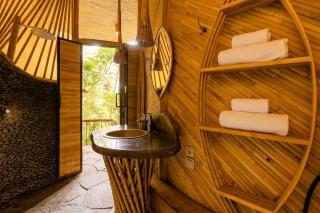 Aura House 2bds Eco Bamboo House, Pool, River View - Bringkit - 9