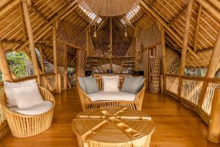 Aura House 2bds Eco Bamboo House, Pool, River View - Bringkit - 1