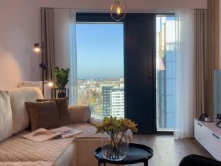 URBAN APARTMENTS GLOBAL PREMIUM, 21st Floor No 5, Free Parking, Self Check-in, No Deposit - Katowice - 6