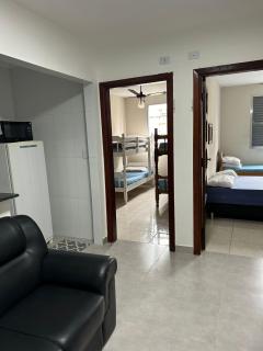 Apartamento 108 Condominio Serena a 150 metros da praia - Guilhermina - Praia Grande - Praia Grande - 4