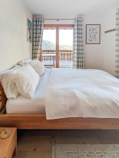 Paisible apt cheminée, terrasse, jardin, vue époustouflante - Veysonnaz - 5