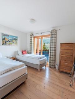 Paisible apt cheminée, terrasse, jardin, vue époustouflante - Veysonnaz - 3