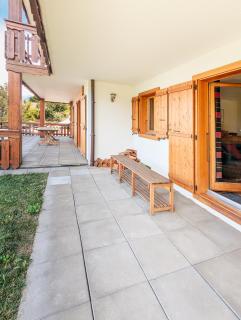 Paisible apt cheminée, terrasse, jardin, vue époustouflante - Veysonnaz - 1