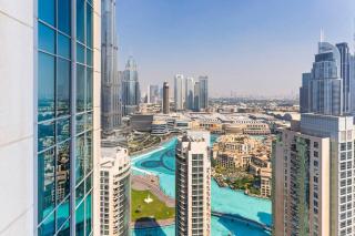Stylish 1BR with Iconic Burj and Fountain Views - Dubai - 3