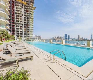 Beachfront 2-BDR, High floor, Sea and Palm View, Beach Access - Dubái - 6