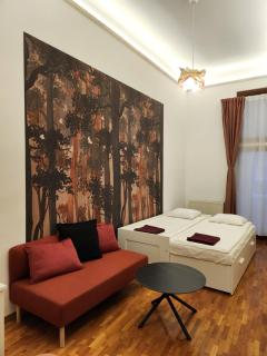 T8 "The Crimson Suite" Apartment with 2 bathrooms - Budapest - 7