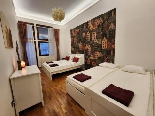 T8 "The Crimson Suite" Apartment with 2 bathrooms - Budapest - 8
