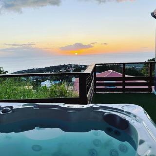 Gîte Passion Kréyol, Vue mer et montagne, SPA privé - 8