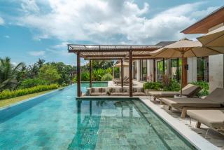 Villa Rosita - Stunning 5BR Villa - Sauna, Gym, Rice Field Views - Ubud - 7