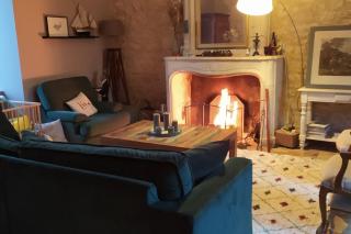 Maison de Famille 8 personnes, grandes pièces de vie, cheminée et piscine - 4