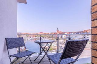 Möwe - Apartment in der Hafenresidenz mit Balkon & Wellness - Waren - 2