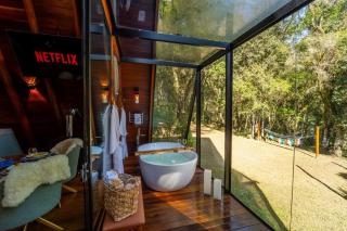 Cabana Limoeiro com vista para as montanhas - Urubici - 7