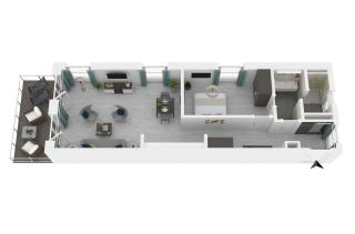 5 Sterne Apartment Ostseedeck mit Westbalkon - Wustrow - 2