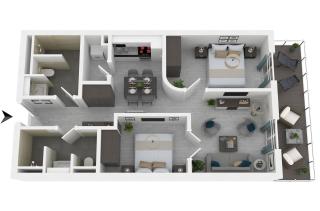 Boddenglück mit 2 Schlafzimmer und Ostbalkon - Wustrow - 3
