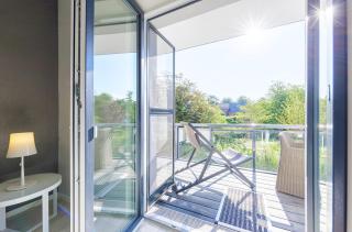 Achterndieck - Modernes 5-Sterne Erdgeschoss-Apartment mit Balkon - Wustrow - 8
