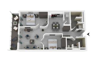 Ferienwohnung Ostseeblick mit Balkon - Wustrow - 2