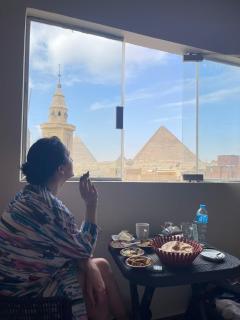 Aida pyramids view - 0
