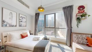 Bay Central West - Spacious Studio in the Dubai Marina - Dubai - 3