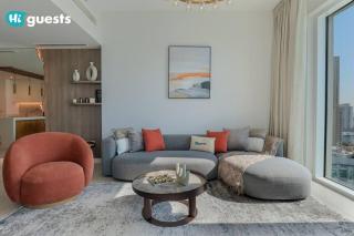 HiGuests - Beachside Oasis Stylish 2BR Apartment in La Vie - Dubai - 5
