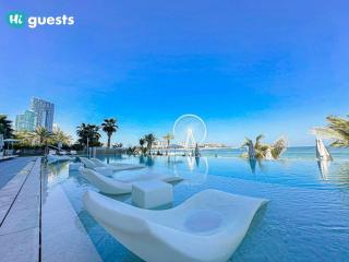 HiGuests - Beachside Oasis Stylish 2BR Apartment in La Vie - Dubai - 7