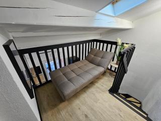 Jolie maison de vacances rénovée toute climatisée 6 couchages, 2 chambres mezzanine 100m de la plage residence LE VILLAGE DE LA MER LRVM88 - Portiragnes - 4