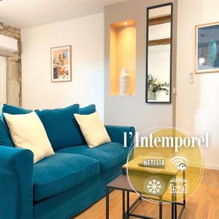 L'intemporel - Grand T2 Climatisé, Terrasse couverte en Hypercentre - Castres - 0