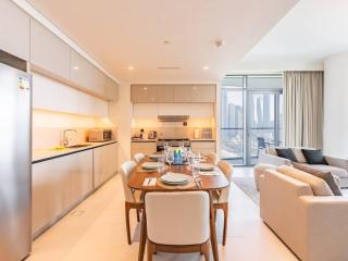 Coastal Luxury 4BR with Dubai Marina Skyline View - Dubai - 8