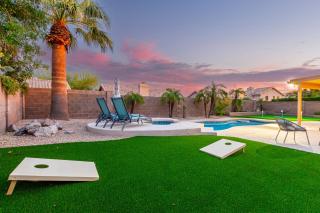 Sunny Serenity: Mesa Masterpiece - Fountain of the Sun - 1