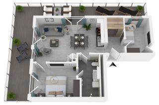 Strandluft - 5 Sterne Ferienwohnung mit Infrarotkabine - Wustrow - 3