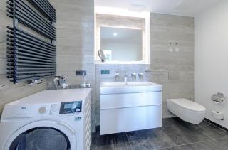 5 Sterne Ferienwohnung Stranddomizil mit Eckbalkon und Boddenblick - 1