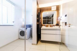 Große Strandoase 5 Sterne Ferienwohnung mit Blick auf den Bodden - Wustrow - 4