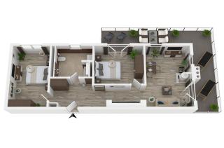 Große Strandoase 5 Sterne Ferienwohnung mit Blick auf den Bodden - Wustrow - 1