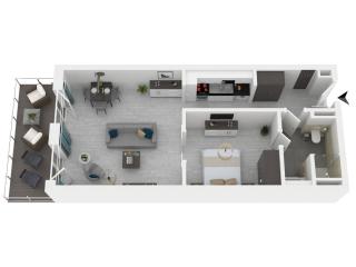 Admiralssuite - Exklusive 5-Sterne-Ferienwohnung mit Westbalkon in der Seefahrtsschule Wustrow - Wustrow - 3