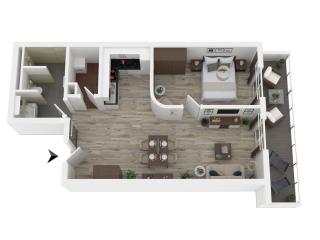 Magelan Suite - 5 Sterne Ferienwohnung mit Balkon für 3 Personen - Wustrow - 3