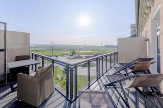 Moderne Ferienwohnung Ostseelounge mit Süd-Westbalkon und eigener Infrarotkabine - 9