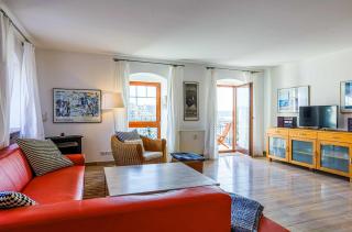 Hafenloge - helle Ferienwohnung mit fantastischen Blick auf den Warener Hafen und die Binnenmüritz - Waren - 7