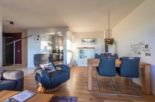 Fischotter - Apartment in der Hafenresidenz mit Terrasse & Hafenblick - 8