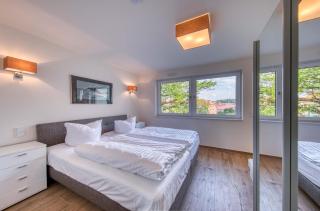 Müritz Utkiek - Apartment mit Seeblick & Balkon in der Hafenresidenz - Waren - 4