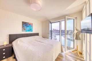 Wohlfühloase in der Hafenresidenz mit Balkon und Wellness - Waren - 6