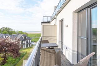 Boddenperle - 5-Sterne-Ferienwohnung mit Ostbalkon, 2 Bädern & Strandhaus-Charme - Wustrow - 6