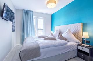 Boddenperle - 5-Sterne-Ferienwohnung mit Ostbalkon, 2 Bädern & Strandhaus-Charme - Wustrow - 5