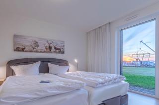 MüritzKieker - Apartment in der Hafenresidenz mit Kamin & Wellness - Waren - 4